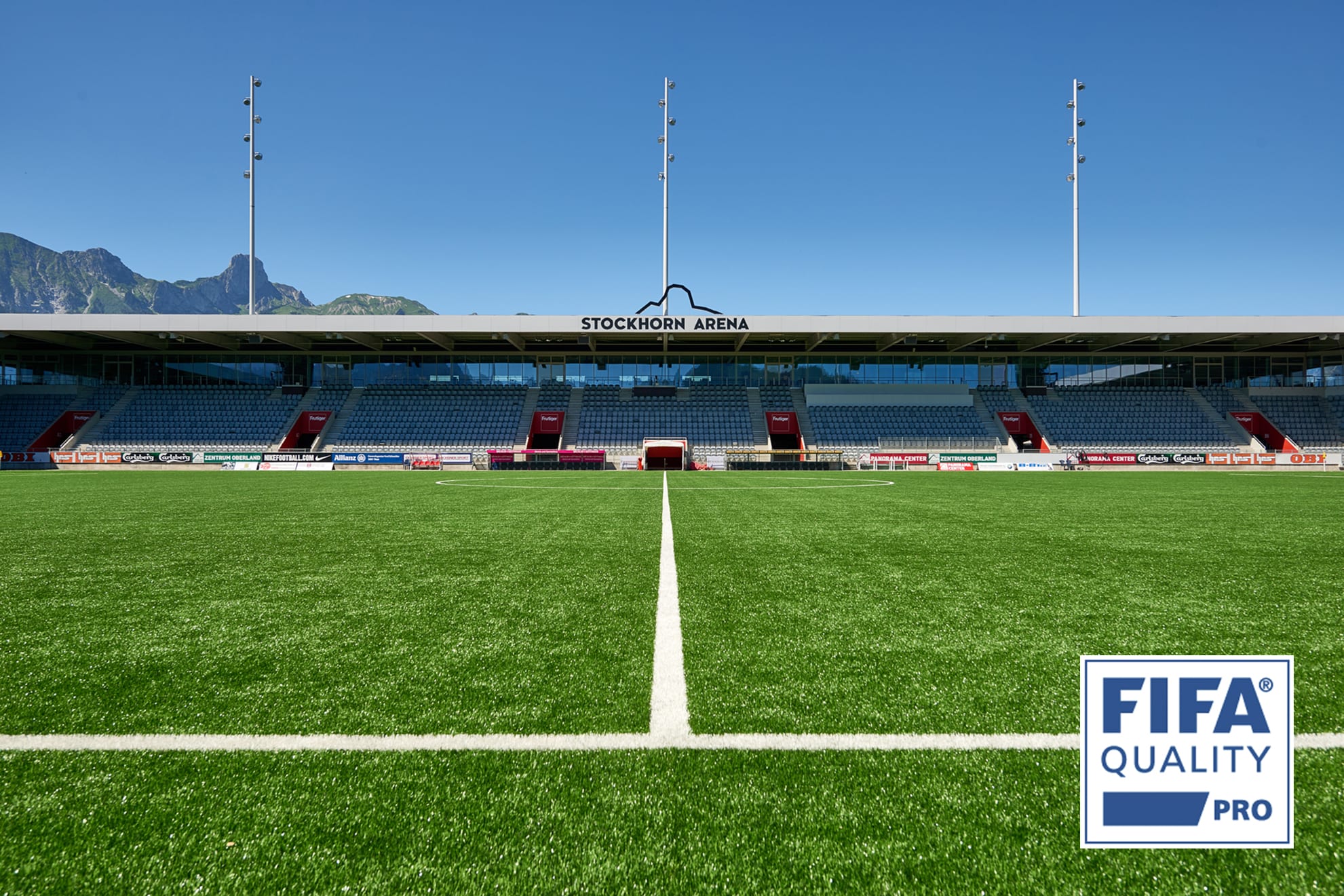 Stockhorn Arena, Schweiz, FIFA Quality